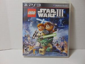 Lego Star Wars III:  The Clone Wars (Sony PlayStation 3) Video Game