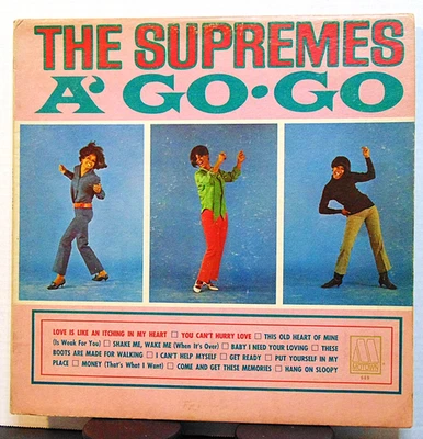 The Supremes – A' Go Go -1966 Motown M-649 Mono R&B Soul Vinyl LP VG+/VG+ Foto 1 de 4