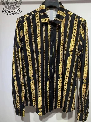 NEW Men's Versace long sleeved shirt SIZE L 11083 - Image 1 of 4