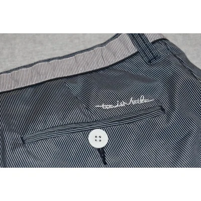 Pantalones de golf Travis Mathew para hombre talla 38 x 33 rendimiento poliéster rayas azules Foto 1 de 4