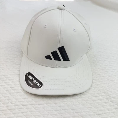 NWT ADIDAS Originals 3 Bar Gorra ajustable de 2.0 para hombre Snapback Blanco Foto 1 de 4