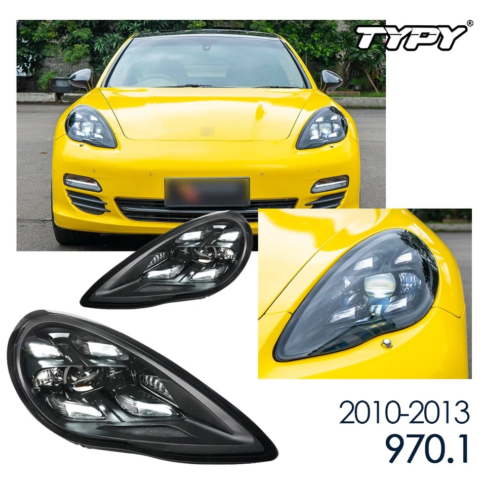 For 2010-2013 Porsche Panamera 970.1 LED Headlamp Signal Headlights Assembly Foto 1 de 4