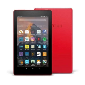Amazon Kindle Fire 7 (7th Gen) 16GB Red - GREAT Condition - Picture 1 of 3