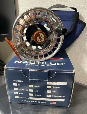 nautilus NV G10 custom Fly reel Free shipping - Image 1 of 2
