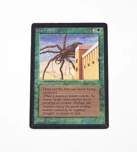 Magic The Gathering Magic The Gathering Giant Spider 2/4 Beta - Imagen 1 de 2