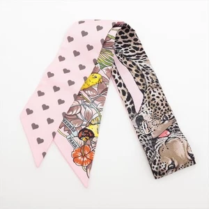 Hermès Twilly JUNGLE LOVE Jungle love Scarf Silk Pink - Bild 1 von 4