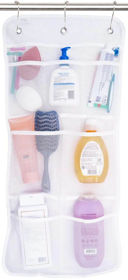 S&T INC. Shower Organizer, Shower Caddy or Bathroom Organizer with Quick Dryi... - Image 1 of 4