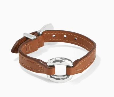 Brighton Timeless Link Bandit Bracelet Color: Luggage Style: JF0087 $48 NWT - Image 1 of 3