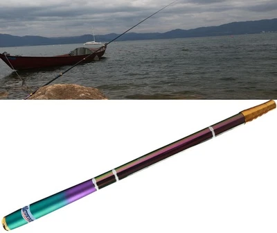Carbon Fiber Tenkara Rod Telescopic Rod 8:2 Action-Portable Collapsible Bass ... - Image 1 of 4