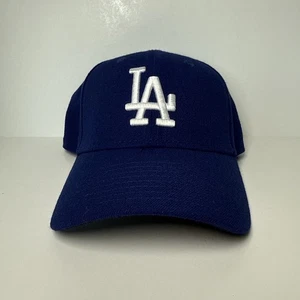 LOS ANGELES DODGERS New Era 9Forty Blue Adjustable Hook & Loop Back MLB Hat Cap - Picture 1 of 8