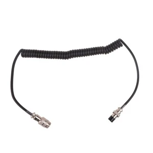 For CB Ham Radio Two Way Radio 5Pin Mic Microphone Extension Cable Flexible Cord - Afbeelding 1 van 8