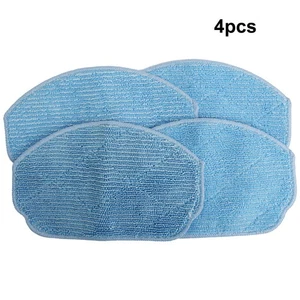 Mop Cleaning Pads for For cecotec For Conga 999 Robotic Vacuums Four Pack Deal - Picture 1 of 12