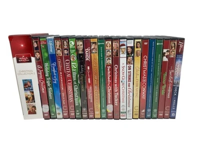 Hallmark and Lifetime Christmas Movie DVD Lot 46 Holiday Movies - Image 1 of 4