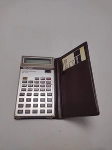 Vintage Sharp Scientific Calculator EL-506 w/ Cover Rare Find That Works Great - Picture 1 of 6