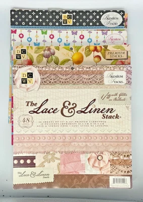 Lote de 4 almohadillas de papel para álbumes de recortes DWCV 12x12 Foto 1 de 4