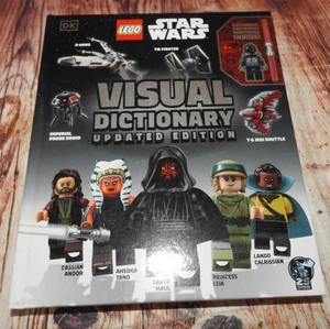 LEGO Star Wars Visual Dictionary Updated Edition W/Minifigure - Picture 1 of 16