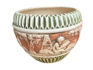 Roseville Pottery Neo Classical Donatello Jardiniere Planter Pot - Picture 1 of 6