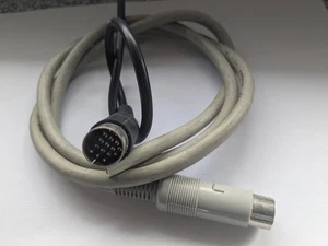 Atari ST Monitor Stecker mit Kabel (male) 13pol DIN-Stecker (2 Stück) - Afbeelding 1 van 2