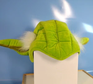 Disney Parks Star Wars Yoda Plush Head Hat Cap Adjustable Costume Halloween - Picture 1 of 12