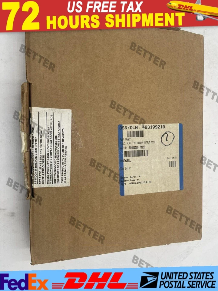 GE FANUC IC697ALG320 ANALOG OUTPUT REFURBISHED UNT STOCK 1630 - Image 1 of 4