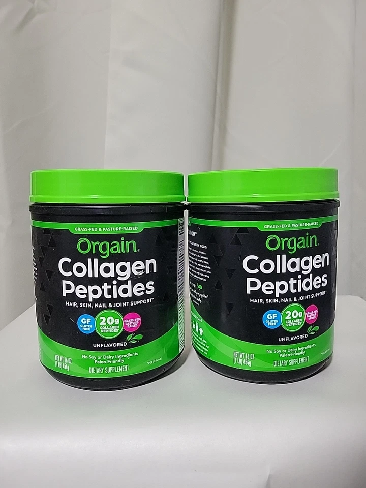 Orgain Unflavored Collagen Peptide Protein - 16 oz (2156602)