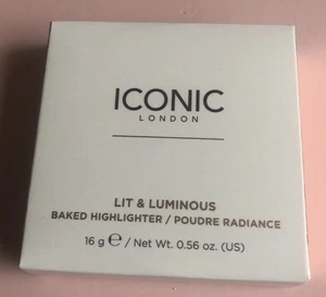 Iconic London Lit & Luminous Baked Highlighter Universal 16g - New & Boxed - Picture 1 of 2