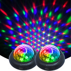 Disco Party Light Night Light 2 en 1 flashs avec son musical activé multicol