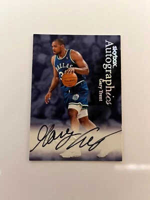 1999-00 SkyBox Gary Trent - Autographics - Mavericks - Image 1 of 2