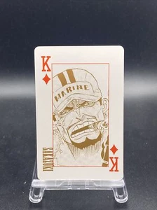 Sakazuki Diamond King One Piece Japan Limited Film Gold Playing Cards - Picture 1 of 7