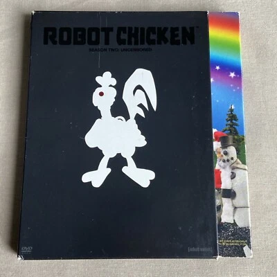 Robot Chicken: Second Season 2 (DVD 2-Disc Set + Slipcover) Adult Swim TV Comedy - Image 1 of 4