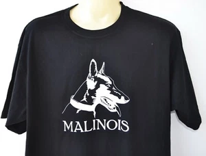 Camiseta Malinois Pastor Belga S a 5XL Talla Grande Grande K9 Deportes para perros - Imagen 1 de 1