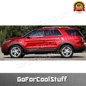 Para 2011-12 13 14 15 16 17 Ford Explorer 4 piezas umbral de ventana de acero inoxidable - Imagen 1 de 2