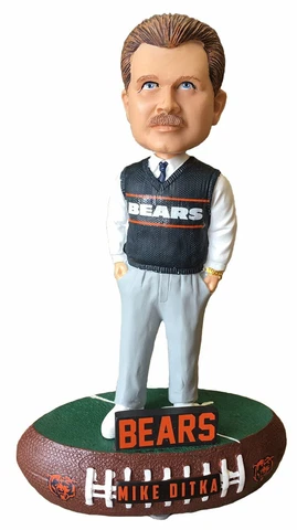 Mike Ditka Chicago Bears Baller Special Edition Bobblehead NFL Cover