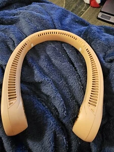 Civpower Portable Neck Fan Pinkish/ Orange Color - Picture 1 of 7