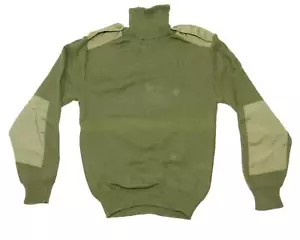 Suéter de lana verde oliva excedente del ejército rumano - Imagen 1 de 1