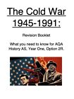 Aqa A-Level History Year 1 Cold War Revision Notes