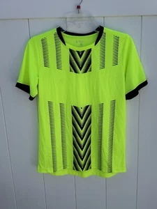 Liberty Pro T-Shirt Green Neon And Black Short Sleeve Size Youth XL - Picture 1 of 3