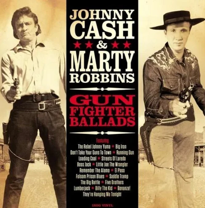 Johnny Cash & Marty Robbins GUNFIGHTER BALLADS 180g New Sealed Black Vinyl LP - Image 1 of 1