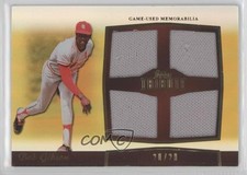 2011 Topps Tribute Quad Relics Gold /20 Bob Gibson #TQR-BG HOF
