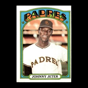 Johnny Jeter 1972 Topps San Diego Padres #288 Nice Vintage!