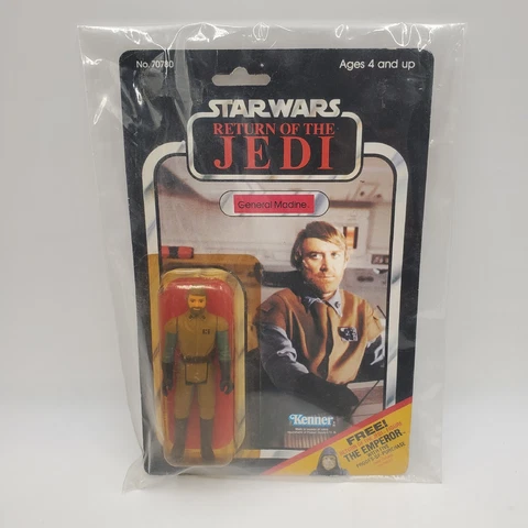 Star Wars Return of the Jedi: General Madine, 1983 Kenner Cover