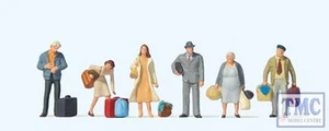 PR73001 Preiser OO Scale Waiting Passengers 6 - Picture 1 of 1