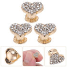  3 Pcs Watch Band Jewelry Accessories Strap Studs Decorative Ring
