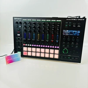 Roland MC-707 Sampler Drum Machine Synthesizer Groovebox Workstation Tested - Picture 1 of 24
