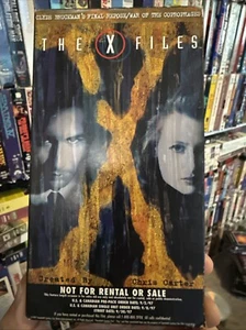The X Files 2 Episode Screener 1997 VHS Rare Clyde Bruckman’s Final Repose - Picture 1 of 3