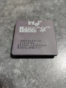 Intel A80486SX-25 SX514 Lowpower processeur - Photo 1/5