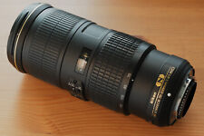 Nikon NIKKOR 70-200mm f/4 G SWM AF-S VR ED FX Lens