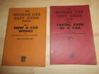 The Modern car easy Guide. nos 1 & 2  Temple Press 1952.