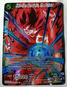 DragonBall Kaio-Ken Son Goku, the Furious Championship Reward Alt Art Card Set - Picture 1 of 2
