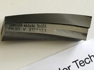 Fette Fräser HM Messer 63x46 mm gedrallt für Fräser 1548-0-31 Fräsen - Bild 1 von 3